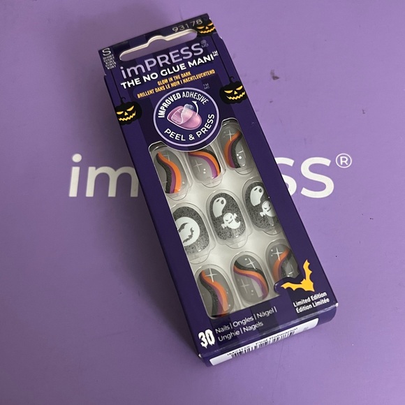 KISS Impress Limited Edition Halloween Press-On Falsies & Nails Bundle - Picture 4 of 4